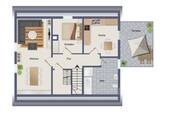 Grundriss Kraftstr. 6 - DG - 