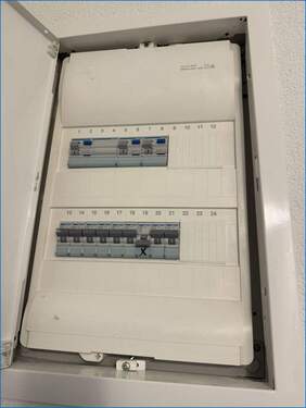 Neuer Sicherungskasten - 