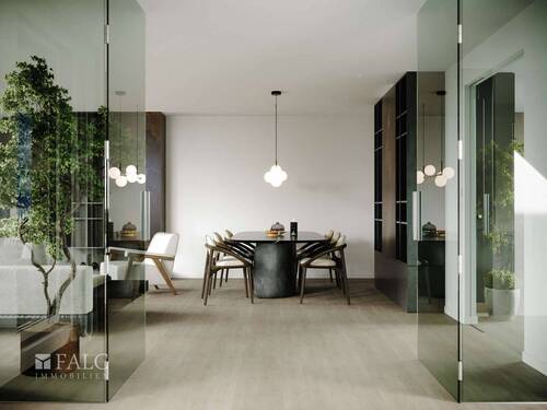 MUSTERFOTO WOHNEN-ESSEN-KOCH - 5 Zimmer Terrassenwohnung in Aachen
