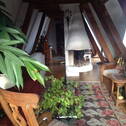 DG-Wohnbereich mit Kamin (Gas) - 