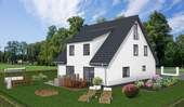 Ansicht Doppelhaus - Grundstück in Zingst