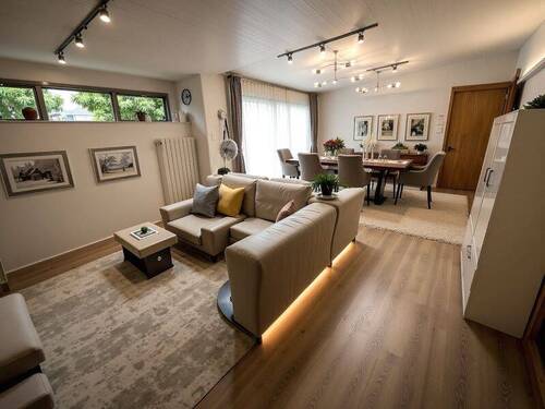 KI - Kamin - und Essbereich - 