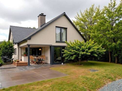 Ki - Gartenansicht - 4 - Großzügiges Einfamilienhaus für die große Familie in Braunschweig - Stöckheim