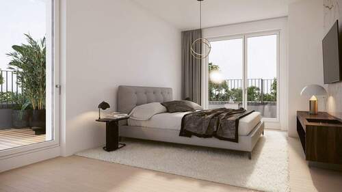 VILLA 02- REPRÄSENTATIVES SCHLAFZIMMER - 