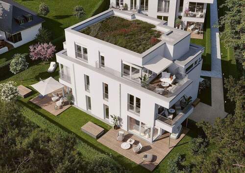 VILLA 02_VOGELPERSPEKTIVE - Terrassenwohnung mit 130,00 m&sup2; in Mainz zum Kaufen