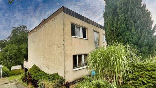 Außenansicht - Straßenseite - 6 Zimmer Doppelhaushälfte zum Kaufen in Lunzenau