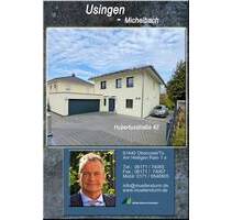 USINGEN - Michelbach: Freistehend, top-modern, beste Energetik!