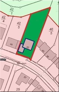 Usingen Michelbach Hubertusstraße 42 01 Lageplan - 