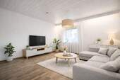 virtuell bearbeitetes Wohnzimmer - 2 Zimmer Etagenwohnung in Hemmingen