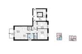 Grundriss Wohnung 14 - 