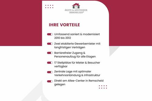 Ihre Vorteile! - 6 Zimmer Mehrfamilienhaus, Wohnhaus zum Kaufen in Remscheid