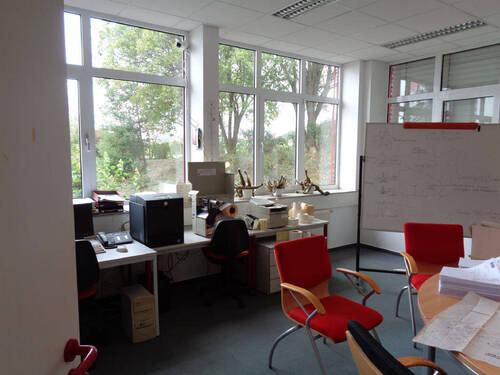 Die helle Bürofläche - 