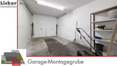 Garage-Montagegrube - 