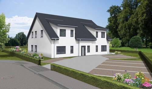 Außenansicht - 3 Zimmer Terrassenwohnung zur Miete in Stralsund