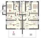 Grundriss Whg.1, EGre rot markiert - 