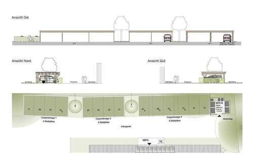 Carportanlage - 