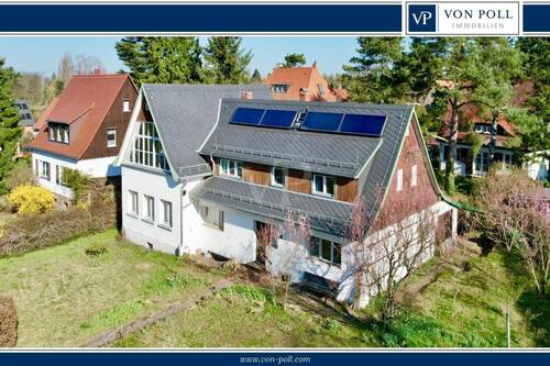 VON POLL IMMOBILIEN DRESDEN - Liebhaberobjekt - lichtdurchflutetes Musterhaus der Deutschen Werkstätten Hellerau in ruhiger Lage