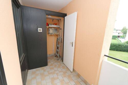 Abstellraum Balkon - 