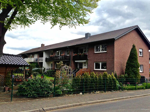Rückansicht - 1 Zimmer Etagenwohnung zur Miete in Brüggen