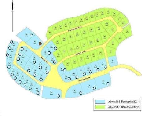 Lageplan Parzelle 69 rot markiert.jpg - Grundstück in Stralsund zum Kaufen