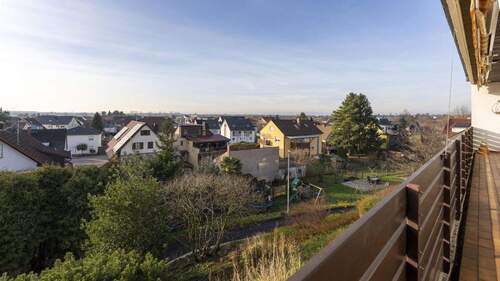 Panoramablick vom Balkon - 