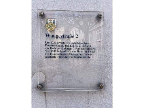 Info Denkmalschutz - 1 Zimmer Etagenwohnung in Osterode am Harz