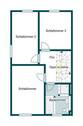 Grundriss Skizze 1. OG - 