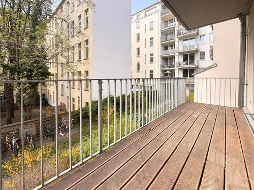 Balkon - 3 Zimmer Etagenwohnung in Berlin