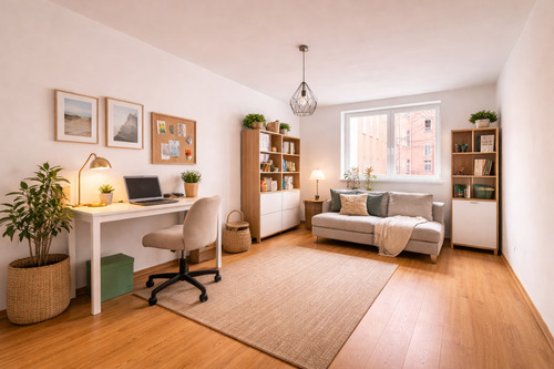 Visualisierung: Arbeitszimmer - 