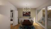 Esszimmer - Neuwertige Wohnung: direkt am Stadtpark Sonnige 3-Zimmer-Wohnung mit EBK & 2 Balkone