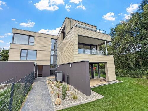 Frontansicht - 2 Zimmer Terrassenwohnung zum Kaufen in Schönberg (Holstein)