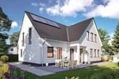 Domizil192 - Gartenansicht - Ein tolles Zuhause für zwei Familien - einfach zweimalig in Großrudestedt