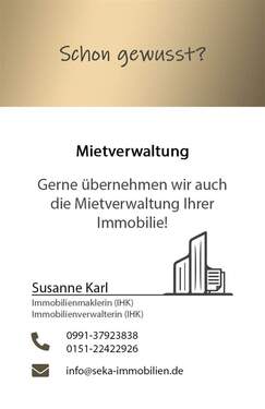 Mietverwaltung - 