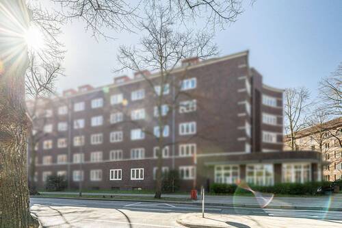 Wohnung Außenansicht - 2 Zimmer Etagenwohnung zum Kaufen in Hamburg