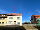 Hausansicht - Charmantes Stadthaus mit Einliegerwohnung am Markt von Richtenberg und separates Baugrundstück für vielfältige Nutzungsmöglichkeiten!