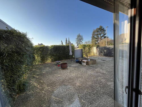 Blick auf die vordere Terrasse - 