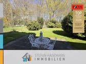 Blick von der Terrasse - Eigentumswohnung in Norderstedt-Garstedt TÜR AUF GARTEN AN! KLEIN, FEIN MIT BLICK INS GRÜNE