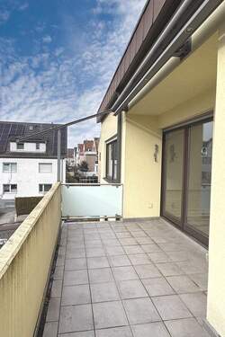 Blick vom Balkon - 