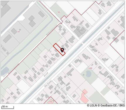 Auszug aus der Flurkarte - 