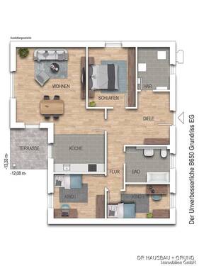 AB650_ EG - 4 Zimmer Bungalow zum Kaufen in Schleswig