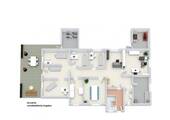 Grundriss Erdgeschoss - beschriftet - 