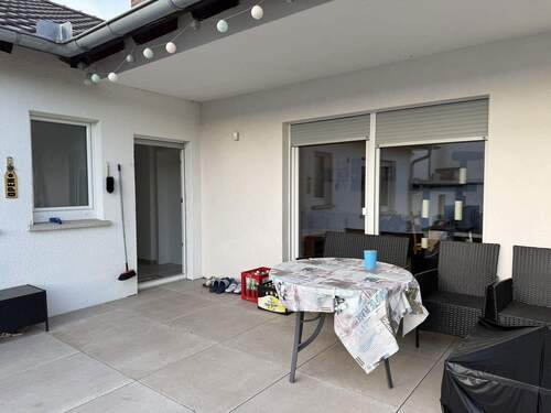 Terasse - 4 Zimmer Bungalow in Heringen