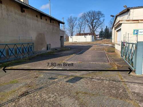 Einfahrt - Grundstück zur Miete in Lampertswalde