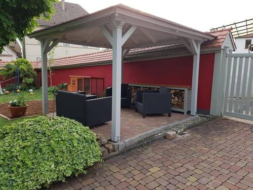 Blick auf Freisitz - 