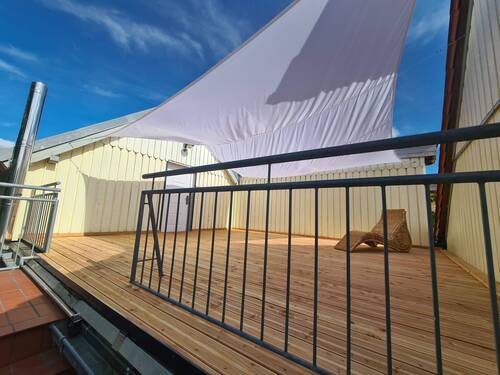 Blick Dachterrasse - 