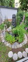 Gartenhaus + Mini-Teich - 