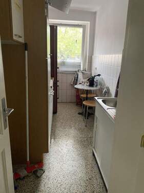 Küche im 1 OG - 4 Zimmer Gewerbeobjekt (Büro, Produktion, Verkauf) in Hamburg / Eilbek