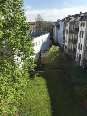 Blick vom Balkon - 