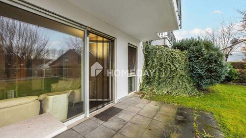 Terrasse 2 - Ein Zuhause, das neue Wege öffnet: im EG, mit Terrasse, TG-Stellplatz und 2 Zimmern