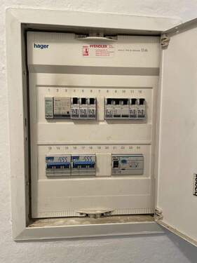 Verteilerkasten mit FI - 